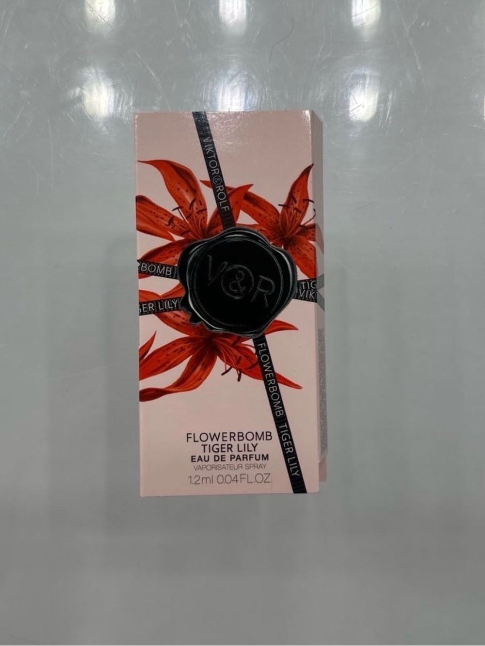 Viktor & Rolf Pink Sample Box with Clear Vial